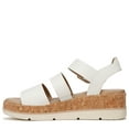 thumbnail image 5 of Dr. Scholls Women's Once Twice Espadrille Platform Wedge Sandal White/Cork 8M, 5 of 9