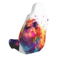 thumbnail image 3 of Picia Watercolor Butterfly Guinea Pig Print Waterproof Sweating Car Seat Cover for Post Gym Workout, Running, Beach and Hiking, Universal Fit Anti-Slip Bucket Seat Protector, 3 of 5