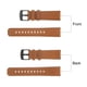 thumbnail image 4 of Rápido Desenganche Auténtico Cuero Reloj Banda 22mm Ancho Flor Vaca Cuero Reloj Correa para Hombres y Mujeres, Claro Marrón y Negro, 4 of 8