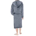 thumbnail image 2 of Mens Plush Fleece Robe | Soft, Warm, Spa Bathrobe for Men, Shawl Collar, 2 of 7