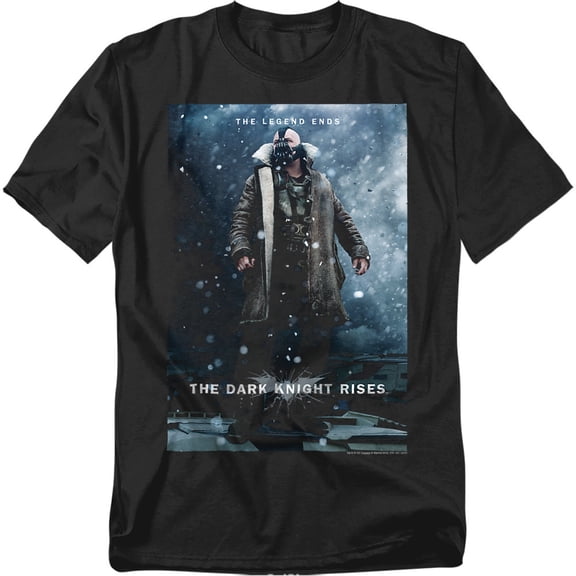 Dark Knight Rises T-Shirt Bane Poster Unisex Graphic Tee For Men & Women