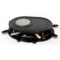 thumbnail image 2 of Total Chef TCRF08BN 1200 Watts 8-Person Raclette Party Grill with Fondue Pot by Koolatron, 2 of 6