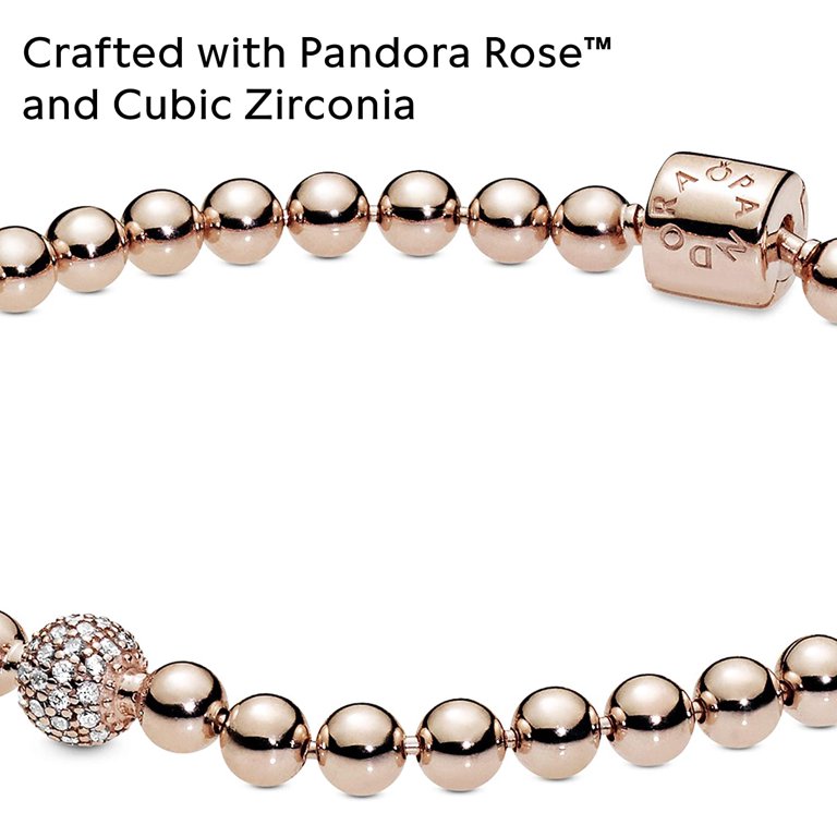 PANDORA Beads & Pave Bracelet ブレスレット 17cm 598342CZ-17 Pandora Beads & Pave Bracelet 588342CZ-21 - Walmart.com