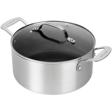 

Granitestone Nonstick 5 Quart Stock Pot Silver