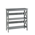 thumbnail image 3 of Convenience Concepts Oxford 3 Tier Bookcase, Gray, 3 of 5