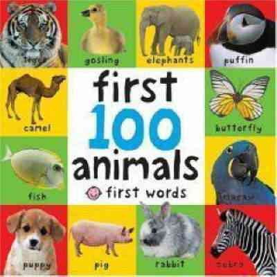 Pre-Owned First 100 Animals Board Book (UK Edition) (Bright Baby First 100) Paperback