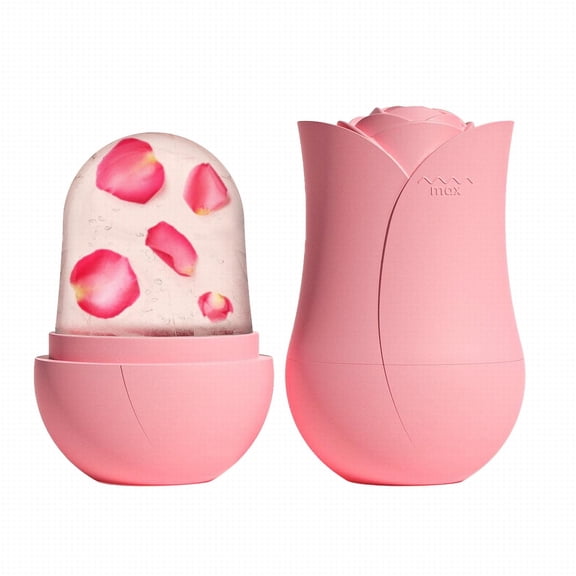 Lose Money Clearance!Rose Face Ice Lattice Beauty Products Face Ice Massage Roller Capsule Face Ice