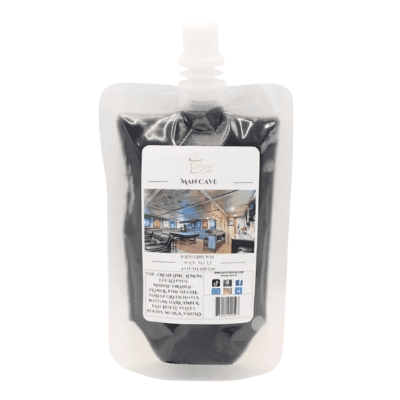 Man Cave Squeezable Wax Melt (4Ounces)