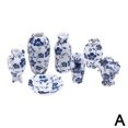 thumbnail image 4 of 7pcs/set Mini Ceramic Simulation Vase for Cat Whisker, Pet Gifts, Home Ornaments, 4 of 4