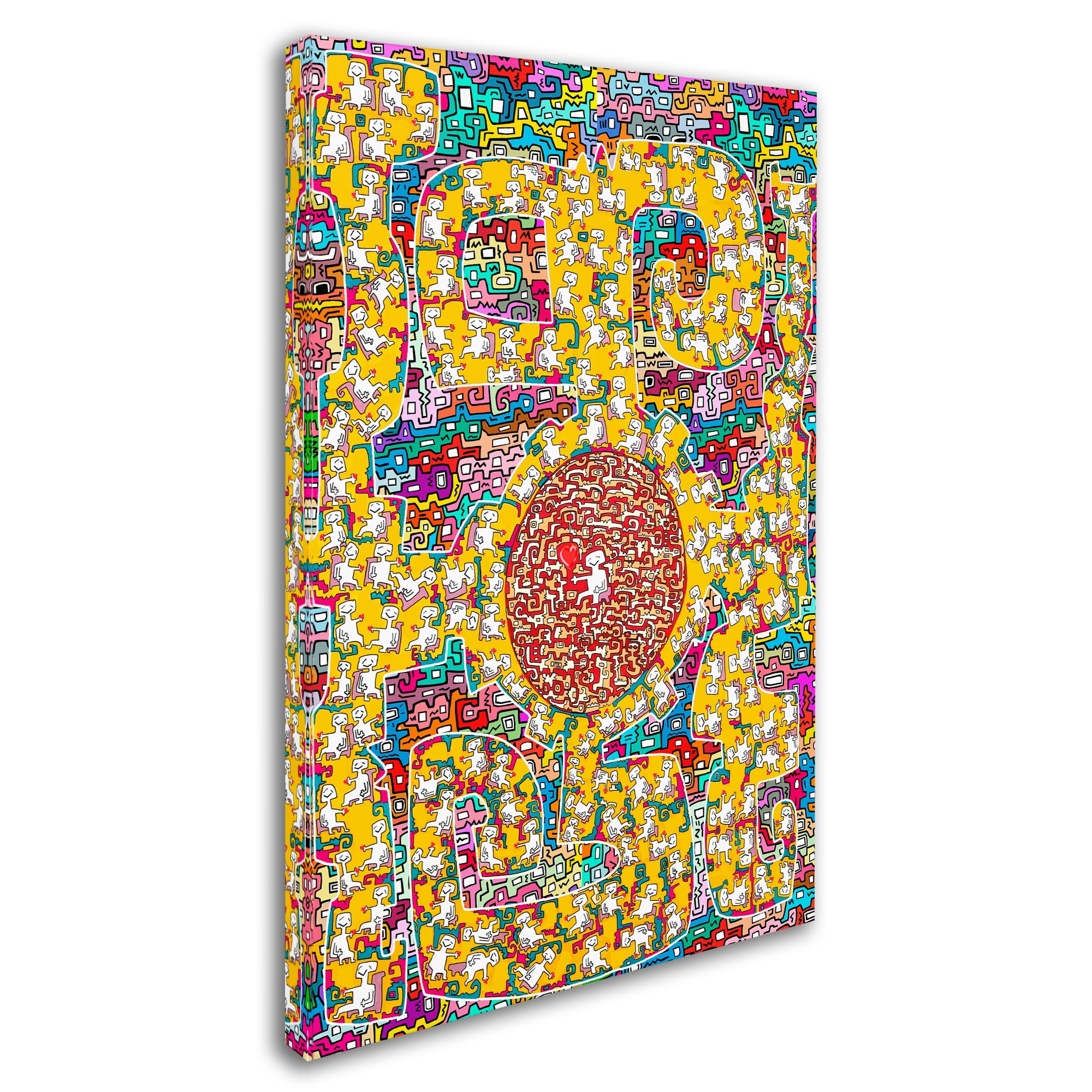 Trademark Fine Art 'I Give You My Heart' Canvas Art by Miguel Balbas