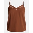 thumbnail image 6 of Time and Tru Women's Embroidered Cami, Sizes XS-XXXL, 6 of 6