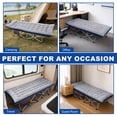 thumbnail image 7 of Sprint Demon Folding Camping Cot with Mattress for Adults, 880 lb Heavy Duty Portable Guest Bed for Camping, Home & Travel, 7 of 7