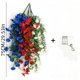 thumbnail image 3 of Glowing Independence Day Hanging Garland Suitable For Home And Wedding Decorations In Outdoor Living Spaces And Balconies At Night, 3 of 6