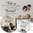 thumbnail image 2 of Clearance! Plertrvy Home Bedroom Living Room Decoration Inspirational Wall Sticker Decoration, Home Wall Stickers, (1× Sticker), 2 of 6