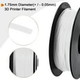 thumbnail image 3 of Unique Bargains Filament d'Imprimante 3D 1,75 mm Filaments TPU Précision Dimensionnelle ± 0,05 mm Blanc, 3 of 7