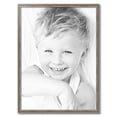 thumbnail image 2 of ArtToFrames 28x38 inch Muted Warm Silver Picture Frame, Silver MDF Poster Frame (4681), 2 of 8