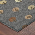thumbnail image 3 of Addison Rugs Chantille Indoor/Outdoor Transitional Geometric Charcoal Machine Washable Rectangle Rug, 9' x 12', 3 of 8