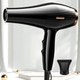 thumbnail image 3 of DPTALR Hair Dryer With Diffuser,Lightweight Travel Hairdryer For Normal & Curly Hair Includes Volume Styling Nozzle, 3 of 9