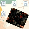 thumbnail image 3 of Bat Square Desk Mat Mouse Mat Mouse Pad, 8.3x9.8 Inch, Non-Slip Rubber Bottom, Printed, Suitable for Office and Gaming, 3 of 6