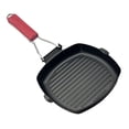 thumbnail image 4 of 20cm/24cm/28cm Foldable Nonstick Grilling Pan Efficient Cooking Skillets Refined Iron Texture for Cooking Experience, 4 of 8