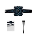 thumbnail image 4 of HLONK Abs Stimulator Abdominal Toner Abs Muscle Trainer Belt 10 Modes 20 Levels Intensity Built-in Battery with LCD Screen USB Charging Cable Home Fitness Equipment, 4 of 5