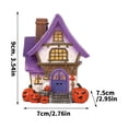 thumbnail image 2 of Fairy Garden House 3X3X3.5 Inch Whimsical Fall Halloween Decor for Home Outdoor Yard Patio Christmas Table Centerpiece 1 Piece, 2 of 2