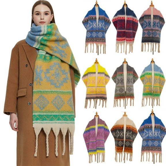 Women Scarf - Winter Scarfs Fashion Long Scarf Shawl, Scarves for Women Winter Warm Blanket Scarf