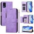 thumbnail image 3 of Funda para TCL 30 T Cartera de Mano con Cremallera y Correa Cruzada Desmontable, 3 of 5