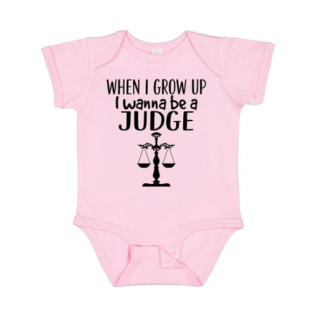 

Inktastic Future Judge Law Scale Gift Baby Boy or Baby Girl Bodysuit