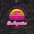 thumbnail image 4 of Inktastic Summer Enjoy the Sunshine St. Augustine Florida in Pink Boys or Girls Baby Bodysuit, 4 of 5