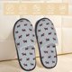 thumbnail image 2 of Balery Polka Dot Christmas Dog Pantuflas de Casa de Felpa Silenciosas con Diseño Estampado, Zapatillas Cómodas Antideslizantes de Algodón para Interior-Large, 2 of 8