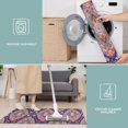 thumbnail image 6 of Multicolor Ethnic Floral Pattern Kitchen Rugs Sets Of 3,Kitchen Runner Rugs Non Skid Washable,Decorative Kitchen Floor Mats for Kitchen,Sink,Laundry,17"x30"+ 17"x47" + 17"x59", 6 of 6