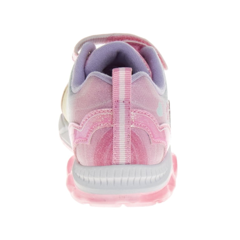 Disney Minnie Mouse Toddler Girls' Light Up Sneakers Pink Size 7