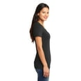 thumbnail image 3 of Port Authority Ladies Concept Stretch V Neck Tee-4XL (Black), 3 of 6
