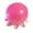 Pink, variant on dutauuu 1 Pc Realistic Blue Octopus Silhouette Sensory Squeeze Figurine for Adult Stress Relief, Soft Translucent Aquatic Desk Accessory, Professional Event Favor, Quiet Tool, 1.57"
