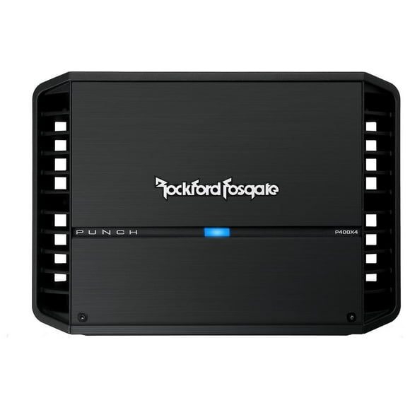 Amplificador 4 Canales Rockford Fosgate P400X4 400 Watts Clase AB Punch Series Rockford Fosgate P400X4