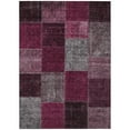 thumbnail image 2 of Addison Rugs Chantille Indoor/Outdoor Transitional Patchwork Merlot Washable Rectangle Rug, 9' x 12', 2 of 6