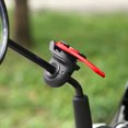 thumbnail image 1 of Soporte de teléfono para motocicleta con clip de liberación rápida para andar en bicicleta (rojo A), 1 of 6