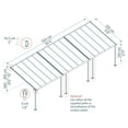 thumbnail image 3 of Palram - Canopia Sierra 10' x 30' Patio Cover - Gray, 3 of 11
