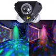 thumbnail image 3 of Party Light DJ Three-Head Disco Ball Light with Pattern Projection and Voice-Controlled Laser Light, 3 of 5