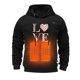 thumbnail image 2 of WILLBEST Sudaderas En Pareja Otoño e Invierno Sudadera con Capucha Caliente para Hombres y Mujeres Parejas Carga Usb Ropa Caliente Día De San Valentín Cálido Grande, 2 of 8