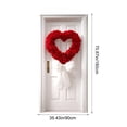 thumbnail image 4 of XIBUFE Valentine'S Day Decorations 35 X 72 in Valentine'S Day Door Cover Valentine'S Day Door Curtain Valentine'S Day Door and Wall Decoration Festival Party Decoration Valentine'S Day Decor, 4 of 7