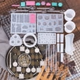 thumbnail image 1 of Boovnll Tool Kit, Resin for DIY Jewelry Pendant Making Tool Mould, Tool Set, Home Essentials, Household Essentials, 1 of 9