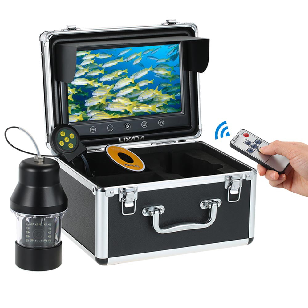 10 inch 360 Degree Rotating Underwater Fishing Video Camera Fish Finder IP68 