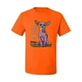 thumbnail image 3 of Dean Russo In My Mind Dog Lover Men's Graphic T-Shirt, Orange, 4X-Large, 3 of 6