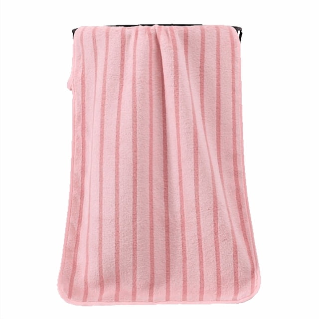 Face Cloth for Washing Face Highly Absorbent Non-shedding Velvet Fleece Towel with Striped Design 12 in x 12 in