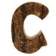 thumbnail image 4 of ziyahi Handcraved Wooden Letters Door Numbers Alphabet Letter Floating Adress Name C, 4 of 8