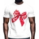 thumbnail image 2 of Camisetas informales de manga corta con lazo para hombre, camisetas gráficas para el Día de San Valentín, 2 of 8