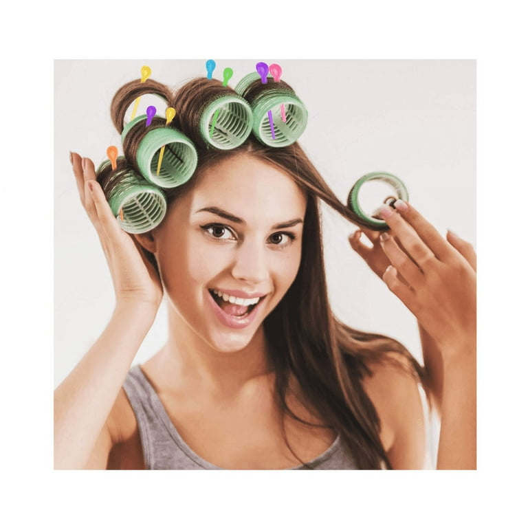 Walmart 180pc Durable Plastic Hair Curler Roller Pins, Hair