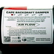 Tamarack Cape Backdraft Damper, 4